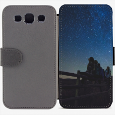 Калъф тип тефтер за Samsung Galaxy S3 Neo I9301, 9300I - Stars 1