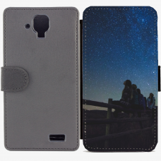 Калъф тип тефтер за Lenovo A536 - Stars 1