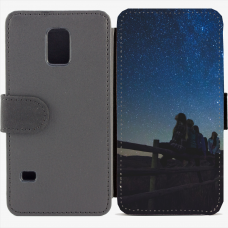 Калъф тип тефтер за Samsung Galaxy S5 mini G800 - Stars 1