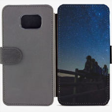 Калъф тип тефтер за Samsung Galaxy S6 Edge G925 - Stars 1
