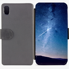 Калъф тип тефтер за Sony Xperia M4 Aqua - Stars 3