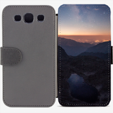 Калъф тип тефтер за Samsung Galaxy S3 Neo I9301, 9300I - Stars 4