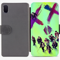 Калъф тип тефтер за Sony Xperia M4 Aqua - Suicide Squad