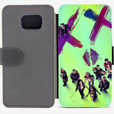 Калъф тип тефтер за Samsung Galaxy S6 Edge G925 - Suicide Squad