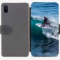 Калъф тип тефтер за Sony Xperia M4 Aqua - Surfer