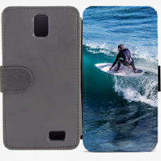 Калъф тип тефтер за Lenovo A328 - Surfer