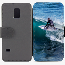 Калъф тип тефтер за Samsung Galaxy S5 mini G800 - Surfer