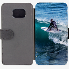 Калъф тип тефтер за Samsung Galaxy S6 Edge G925 - Surfer