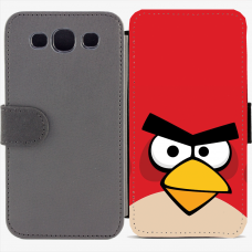 Калъф тип тефтер за Samsung Galaxy S3 Neo I9301, 9300I - angry-birds