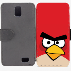 Калъф тип тефтер за Lenovo A328 - angry-birds Калъф тип тефтер за Lenovo A328 - angry-birds