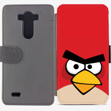 Калъф тип тефтер за LG G3 - angry-birds Калъф тип тефтер за LG G3 - angry-birds
