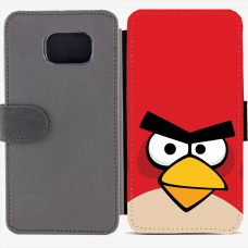 Калъф тип тефтер за Samsung Galaxy S6 Edge G925 - angry-birds