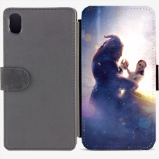 Калъф тип тефтер за Sony Xperia M4 Aqua - beautyandthebeast