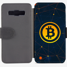 Калъф тип тефтер за Samsung Galaxy A3 - bitcoin