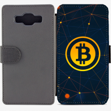 Калъф тип тефтер за Samsung Galaxy A5 - bitcoin