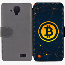 Калъф тип тефтер за Lenovo A536 - bitcoin