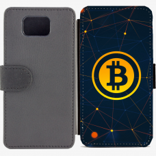 Калъф тип тефтер за Samsung Galaxy Alpha G850 - bitcoin