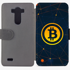 Калъф тип тефтер за LG G3 - bitcoin