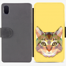 Калъф тип тефтер за Sony Xperia M4 Aqua - cat