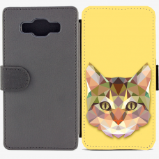 Калъф тип тефтер за Samsung Galaxy A5 - cat