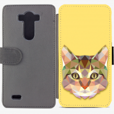 Калъф тип тефтер за LG G3 - cat