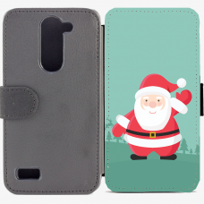 Калъф тип тефтер за LG L Bello - christmas3 Калъф тип тефтер за LG L Bello - christmas3