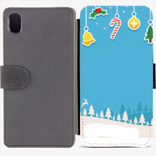 Калъф тип тефтер за Sony Xperia M4 Aqua - christmas5 Калъф тип тефтер за Sony Xperia M4 Aqua - christmas5