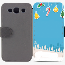 Калъф тип тефтер за Samsung Galaxy S3 Neo I9301, 9300I - christmas5