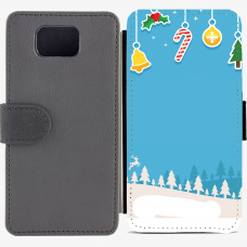 Калъф тип тефтер за Samsung Galaxy Alpha G850 - christmas5