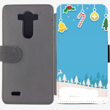 Калъф тип тефтер за LG G3 - christmas5 Калъф тип тефтер за LG G3 - christmas5