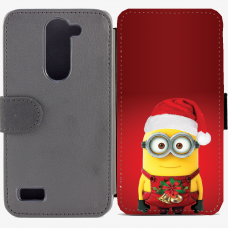 Калъф тип тефтер за LG L Bello - christmas Калъф тип тефтер за LG L Bello - christmas