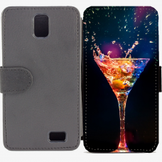 Калъф тип тефтер за Lenovo A328 - cocktail