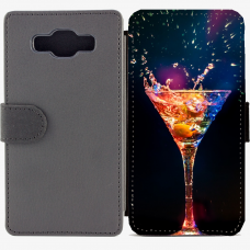 Калъф тип тефтер за Samsung Galaxy A5 - cocktail