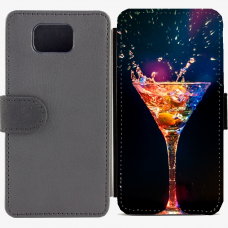 Калъф тип тефтер за Samsung Galaxy Alpha G850 - cocktail