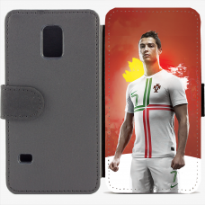 Калъф тип тефтер за Samsung Galaxy S5 mini G800 - cr7