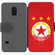 Калъф тип тефтер за Samsung Galaxy S5 mini G800 - cska