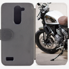 Калъф тип тефтер за LG L Bello - ducati