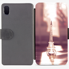 Калъф тип тефтер за Sony Xperia M4 Aqua - eiffel Калъф тип тефтер за Sony Xperia M4 Aqua - eiffel