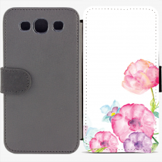 Калъф тип тефтер за Samsung Galaxy S3 Neo I9301, 9300I - flower2