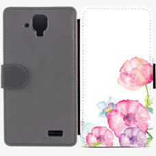 Калъф тип тефтер за Lenovo A536 - flower2