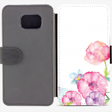 Калъф тип тефтер за Samsung Galaxy S6 Edge G925 - flower2