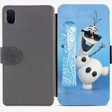 Калъф тип тефтер за Sony Xperia M4 Aqua - frozen2 Калъф тип тефтер за Sony Xperia M4 Aqua - frozen2