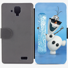 Калъф тип тефтер за Lenovo A536 - frozen2
