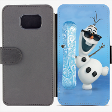 Калъф тип тефтер за Samsung Galaxy S6 Edge G925 - frozen2