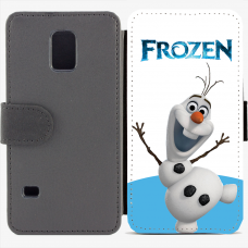 Калъф тип тефтер за Samsung Galaxy S5 mini G800 - frozen