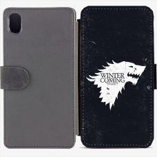 Калъф тип тефтер за Sony Xperia M4 Aqua - gameofthrones-sized