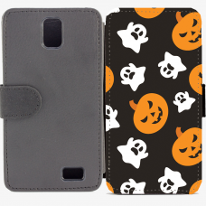 Калъф тип тефтер за Lenovo A328 - halloween2