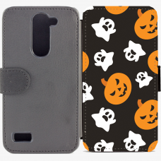 Калъф тип тефтер за LG L Bello - halloween2