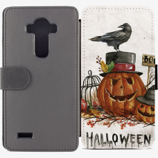 Калъф тип тефтер за LG G4 - halloween3