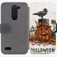 Калъф тип тефтер за LG L Bello - halloween3 Калъф тип тефтер за LG L Bello - halloween3